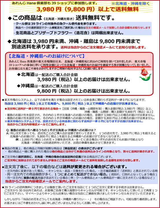 楽天市場】【 生花 】 フラワー ギフト 店長におまかせアレンジ 贈答 