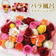 遅れてごめんね 母の日 【生花】【バラ風呂】 ローズインにゅーよーくミックス20輪、30輪、50輪 ローズバ…