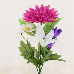 お供え花 仏花 菊 ゆりアレンジアーティフィシャルフラワー 造花消臭抗菌 光触媒orテルクリン選択可