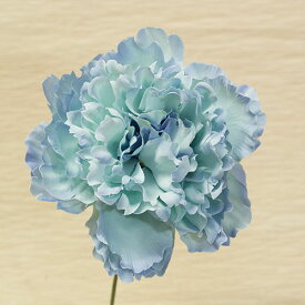 ピオニー 芍薬 ライトブルー造花 花材 資材花径11cm×長さ21cm syakuyaku6755