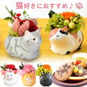 ＼最強配送！／ 誕生日プレゼント 猫 猫グッズ 猫好き ホワイトデー みけねこ 女性 女友達 母親 お祝い 雑貨 退職祝い ギフト 花 内祝い 和菓子 バラ 薔薇 プリザーブドフラワー ねこ 動物 送料無料 スイーツ お菓子 40代 50代 60代 70歳