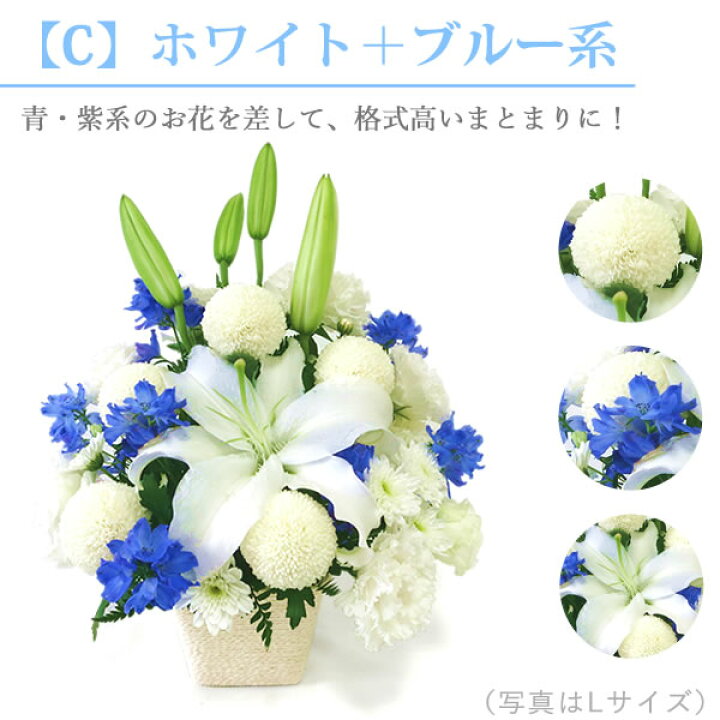 楽天市場 お盆 お供え 花 アレンジメント お供え花 生花 Lサイズ お菓子 仏壇用 49 日 故人 仏花 命日 初盆 お彼岸 お悔やみ スイーツセット ペット アレンジ 百合 ユリ 菊 洋菓子 送料無料 プレゼント ギフト 花コラボ