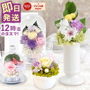 ＼最強配送／ お供え 花 プリザーブドフラワー ドーム ガラスドーム ミニ 大きめ 一対 お菓子 お彼岸 葬式 仏花 供花 和菓子 お供え物 日持ち 初盆 命日 一周忌 ペット お盆 仏壇用 49日 初七日 四十九日 故人 法事 お悔やみ 送料無料