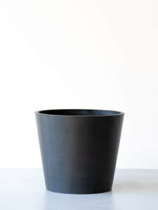 鉢カバー 鉢 ecopots Amsterdam 3~12号 プラスチック + 天然石 植木鉢 おしゃれ 大型 プランター 軽い インテリア 北欧 鉢皿 付き お花 植物 観葉植物 ハナイチ hanaichi 3号 4号 12号 ホワイト グレー ブ