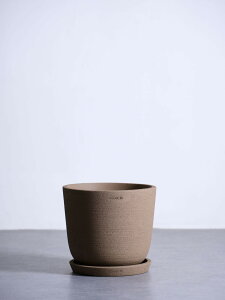 植木鉢 鉢 陶器鉢 セラポッツ 5号 8号 CERAPOTS 素焼き サンドテクスチャー 鉢皿付き おしゃれ プランター 軽い インテリア 北欧 cerapots 鉢皿 付き お花 植物 観葉植物 ブラック テラコッタ トー