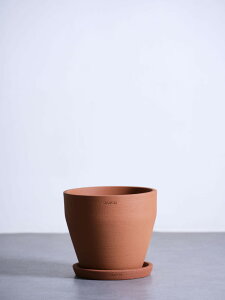 植木鉢 鉢 陶器鉢 セラポッツ 5号 8号 CERAPOTS 素焼き サンドテクスチャー 鉢皿付き おしゃれ プランター 軽い インテリア 北欧 cerapots 鉢皿 付き お花 植物 観葉植物 ブラック テラコッタ トー