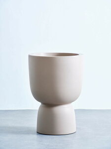 鉢カバー 鉢 elho pure coupe 11号 植木鉢 おしゃれ 大型 プランター 軽い インテリア 北欧 植物 観葉植物 ハナイチ hanaichi 12号 ブラウン ベージュ ブラック プランターカバー 鉢植え ガーデニング