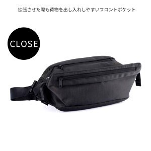 ace.GENELABELスリングバッグ68021コーデュラバリスティックモデルボディバッグワンショルダーバッグ拡張機能強い耐久軽量撥水加工シンプルカジュアルビジネス8インチタブレットOKプレゼント男性メンズ彼氏誕生日クリスマス父の日ユニセックス