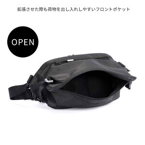 ace.GENELABELスリングバッグ68021コーデュラバリスティックモデルボディバッグワンショルダーバッグ拡張機能強い耐久軽量撥水加工シンプルカジュアルビジネス8インチタブレットOKプレゼント男性メンズ彼氏誕生日クリスマス父の日ユニセックス