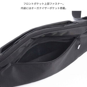 ace.GENELABELスリングバッグ68021コーデュラバリスティックモデルボディバッグワンショルダーバッグ拡張機能強い耐久軽量撥水加工シンプルカジュアルビジネス8インチタブレットOKプレゼント男性メンズ彼氏誕生日クリスマス父の日ユニセックス