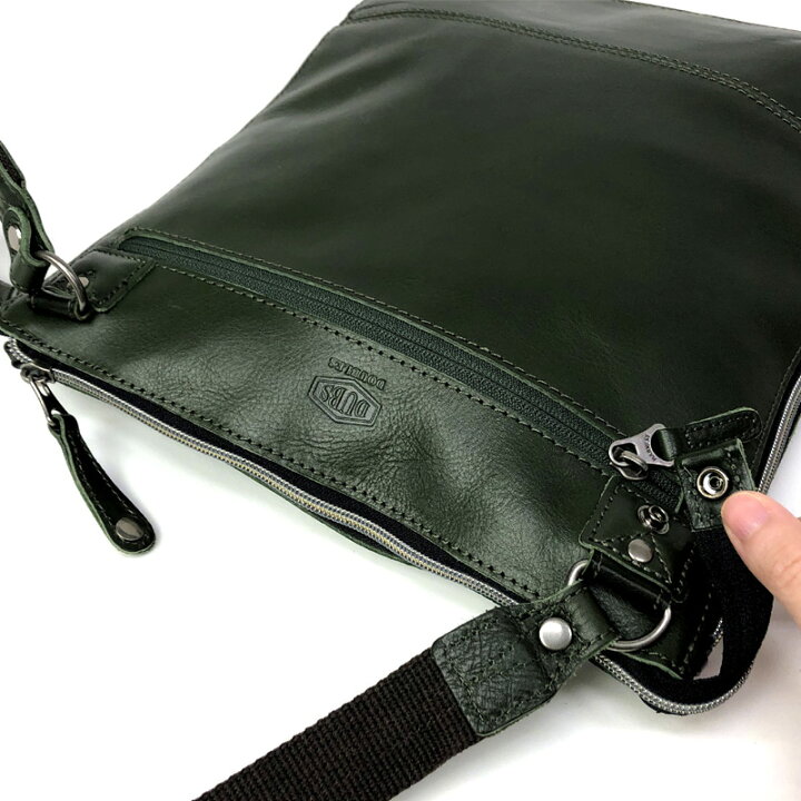楽天市場】DOUBLES ショルダーバッグ YHB-1690 レザー 牛革 本革 