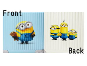 スーツケース機内持ち込みかわいいLeeミニオン拡張機能37L320-30000軽量ファスナー頑丈TSAロック4輪キャリーケース黒白スカイブルー