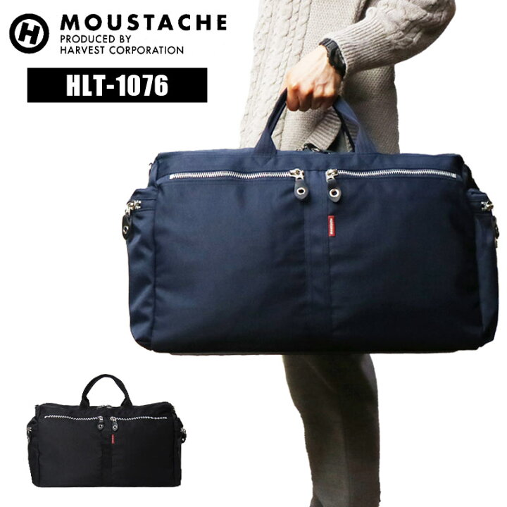 楽天市場】MOUSTACHE ムスタッシュ ボストンバッグ メンズ HARVEST 