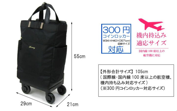 楽天市場】人気ルバンドシリーズ 最新 スワニー キャリーケース D-640 