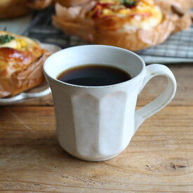 ＼在庫限り／【スーパーセールクーポン配布中】カネコ小兵 リンカ マグカップ 270ml 白練 1個 // 美濃焼 和食器 和モダン マグカップ ティーカップ コーヒーカップ 花形 ほっこり かわいい カネコ小兵製陶所 ナチュラル 磁器 輪花 食洗機対応 コーヒーマグ おしゃれ お洒落