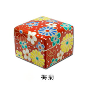 【クーポン配布中】九谷焼 陶箱 蓋付き豆鉢 5.4cm// 和食器 食器 正月 ふた付き 小物入れ 陶器 蓋付き 豆鉢 磁器 色絵陶箱 石畳/青手土坡に牡丹/鶴かるた/桜/梅菊/宝尽くし/小紋花鳥/小紋手/牡