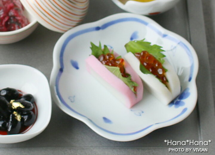 楽天市場 クーポン配布中 花風流 ブルー 小皿 豆皿 11 5cm 波佐見焼 和食器 お皿 おしゃれ お正月 食器 正月 豆皿 皿 おしゃれ食器 Primitive陶舎花 花