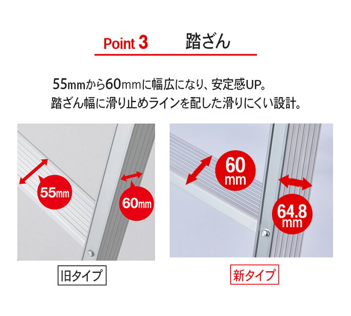 楽天市場】【 XAM-24b 】 脚立 8尺 8段長尺脚立 専用脚立 長尺 脚立 