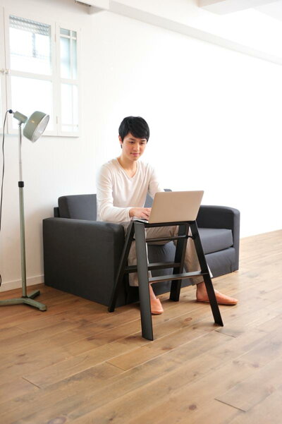 【送料無料・即出荷】【型式:ML2.0-2J(BK)】長谷川工業hasegawa踏台踏み台おしゃれインテリアメタフィスグッドデザイン賞レッドドットデザイン賞世界三大デザイン賞受賞ルカーノlucanoML2.0-2BKブラック56cm
