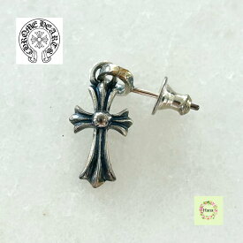 【保証書無修正/新品未使用】CHROME HEARTS クロムハーツ 925 ベイビーファット ドロップ シルバーピアス ベビーファット ERNG/PC CH CROSS BABY FAT SLV 2.36g プレゼント
