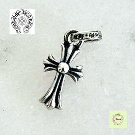 【保証書無修正/新品未使用】CHROME HEARTS クロムハーツ CHARM CH CROSS BABY FAT SLV ベイビーファット ベビーファット クロス チャーム 925 シルバー 2.15g ペンダント アクセサリー 正規品