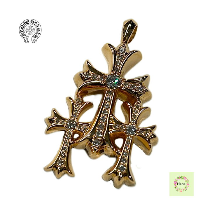 楽天市場】【新品未使用】CHROME HEARTS クロムハーツ 22k PENDANT 3  