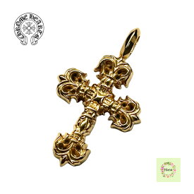 【保証書無修正/新品未使用】CHROME HEARTS クロムハーツ 22k CHARM FILIGREE CROSS TINY GLD タイニー フィリグリークロス ネックレス トップ チャーム 7.8g プレゼント