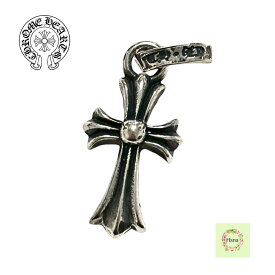 【レシート無修正/新品未使用】CHROME HEARTS クロムハーツ CHARM CH CROSS BABY FAT SLV ベイビーファット ベビーファット クロス チャーム 925 シルバー 2.09g ペンダント アクセサリー 正規品