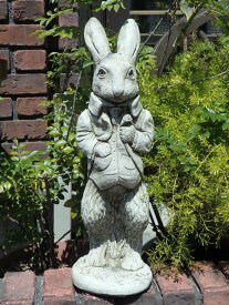 うさぎ アニマル イングリッシュ 英国ガーデニング ガーデン 雑貨 ストーン製『English Stylist Rabbit』