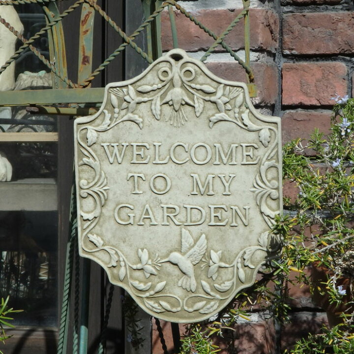 お買得 ガーデニング ガーデン プレート イングリッシュ 雑貨 English Happiness Plaque asakusa.sub.jp