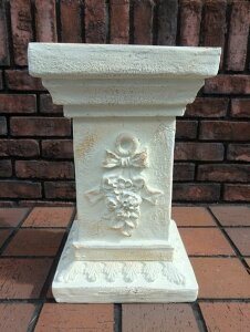 ガーデニング雑貨 ガーデン スタンド 花台『ローマスタンド♪コラム・L』