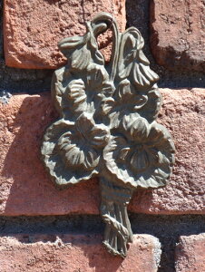 アンティーク 雑貨 プレート アイアンお花 ガーデニング ガーデン【花遊び】『フラワーブーケプレート』