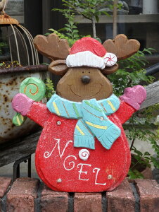 サンタ スノーマン トナカイ ガーデニング ガーデン『『訳あり!LED!パーティートナカイ』