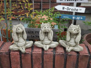 �C���O���b�V�� �K�[�f�j���O �K�[�f�� �O�b�Y�wEnglish See-Say-Hear no evil Dragon�x