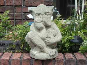 �K�[�f�j���O �K�[�f�� �C���O���b�V���p�� �G�� �X�g�[�����wEnglish Meditation Gargoyle�x