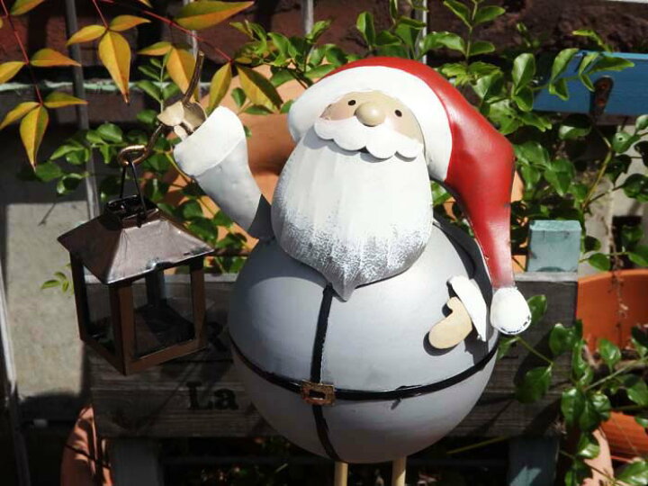 楽天市場】クリスマス サンタ スノーマン ガーデニング ガーデン 
