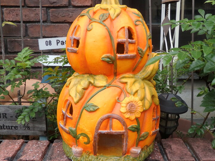 楽天市場】ハロウィン かぼちゃ パンプキン オーナメント『happy 