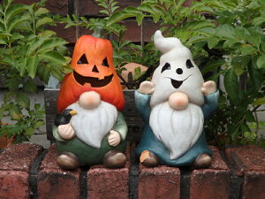 ハロウィン ガーデニング ガーデン『happyハロウィン!ノームドール』