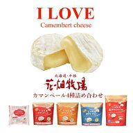 【楽天スーパーセール10%OFFクーポン！】花畑牧場　I LOVE　カマンベールチーズ（4種5点詰め合わせ）セッ…