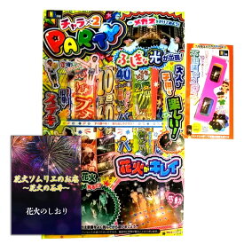 [送料無料]花火 手持ち花火 2人～3人用【約20分程度】SNS映え花火セット 不思議なメガネ付