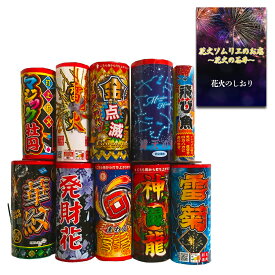 [送料無料][あす楽] 打ち上げ 花火 綺麗さ音 共に大迫力 花火専門店 厳選10点セット