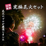 花火セット 送料無料　子供会 盛り 手持ち 噴き上げ花火 はなび 縁日 お祭り イベント 景品 究極花火セッ…