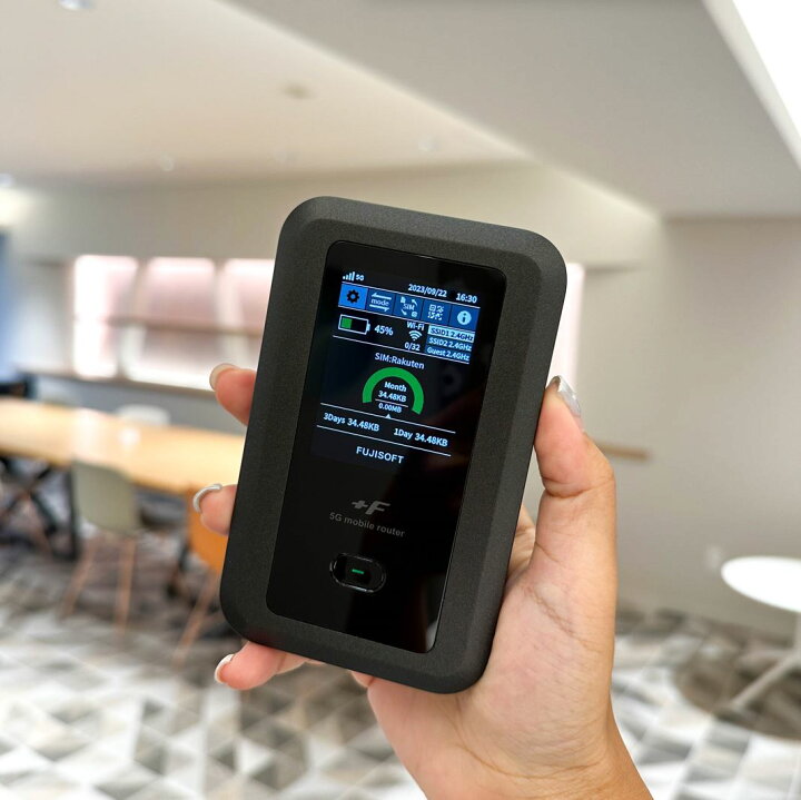 楽天市場】富士ソフト FS050W 新品 モバイル Wi-Fi ルーター 5G SIM 