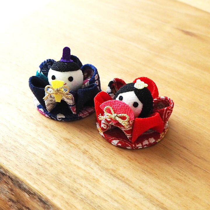 楽天市場】【受注生産品】雛祭 つまみ細工 2個セット ひなまつり 