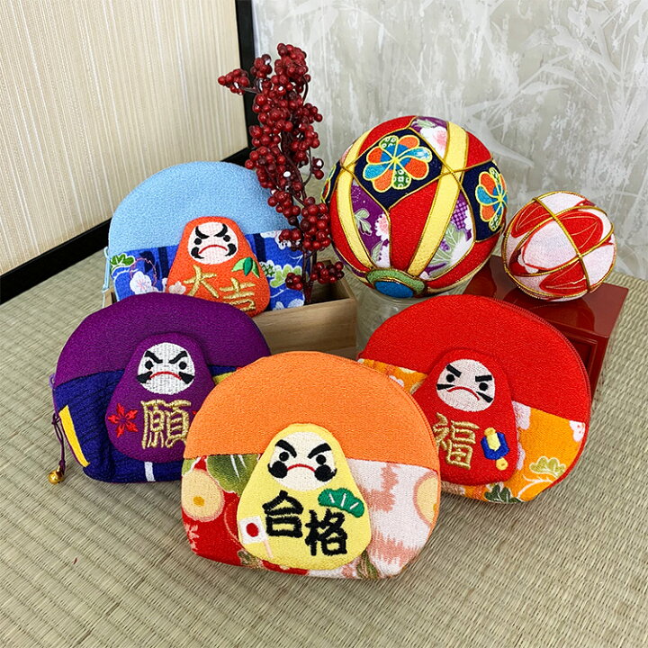楽天市場】ポーチ 小物入れ 可愛い [だるま ポーチ 小 達磨シリーズ 