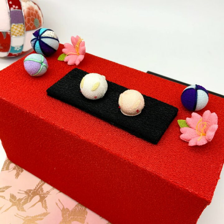 楽天市場】ちりめん飾り 置物 ちりめん細工 キット [ミニチュア細工 