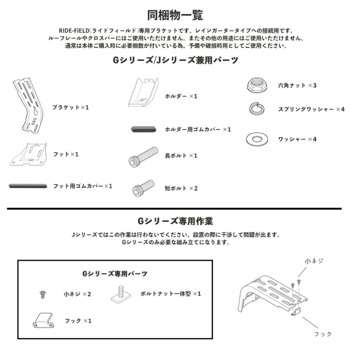 楽天市場】レインガーター専用 接続用ブラケット1個単体販売 Sサイズ M 