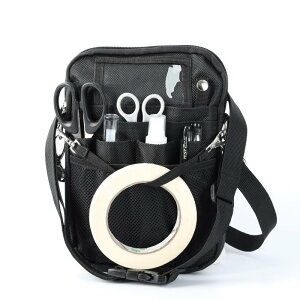 ウエストポーチ ナースポーチ 多機能 作業用 エプロンバッグ 男女兼用 ショルダー 仕事用 2way 文房具 小物入れ 介護 保育 腰袋 工具入れ