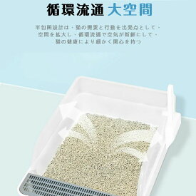 猫砂 猫トイレ お部屋のにおいクリア消臭 猫用システムトイレハーフ 猫 猫用 猫トイレ トイレ セット 猫砂 室内 におい 消臭 防臭 アイ