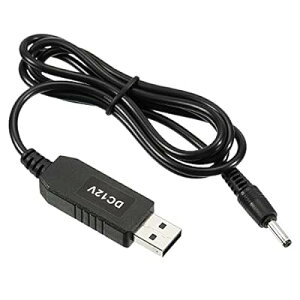 6W 1A USBdRo[^ DC 5V - DC 12V dA_v^[WbN 3.5x1.35mmP[u [^[ LED vXs[J[p